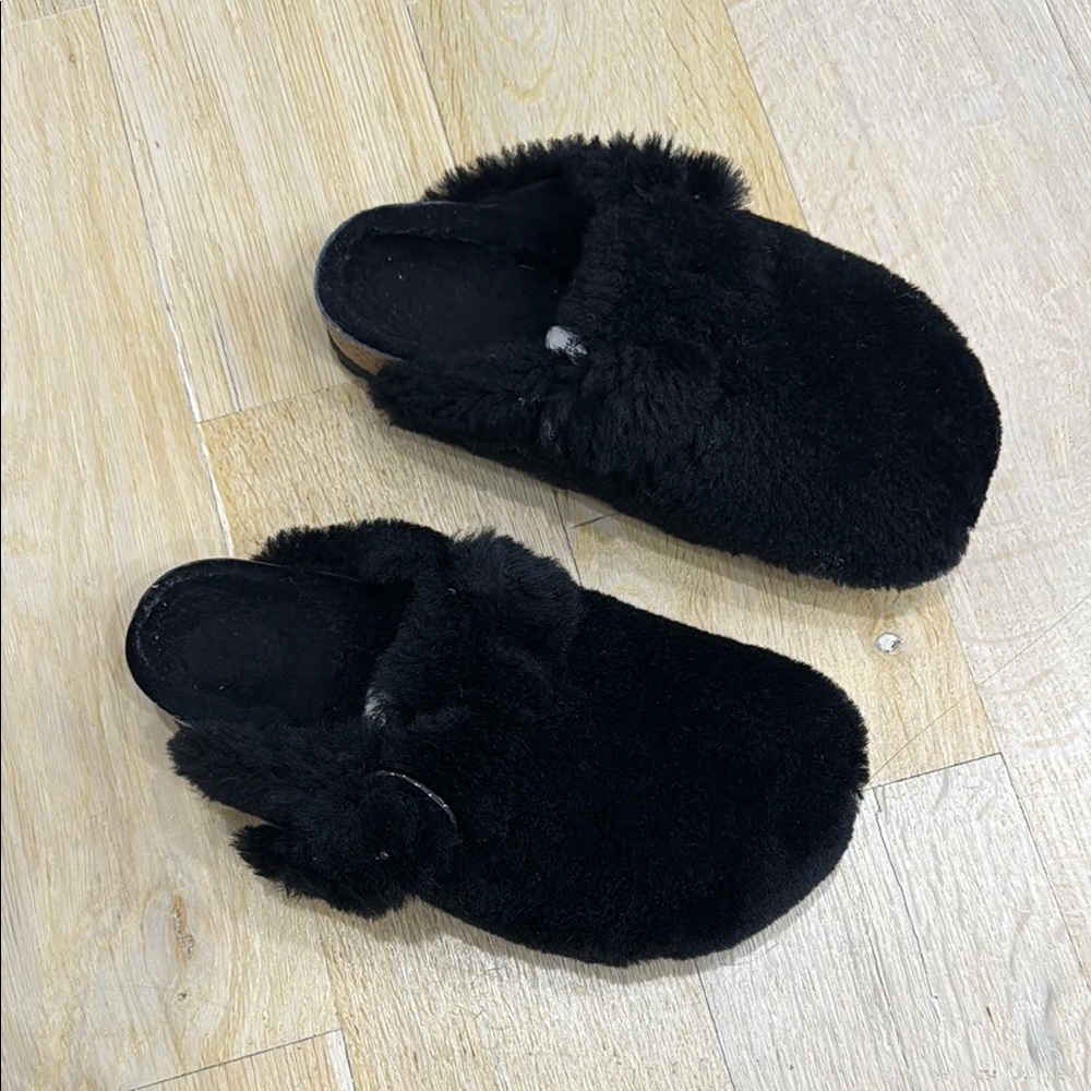 Birkenstock Boston genuine shearling mule